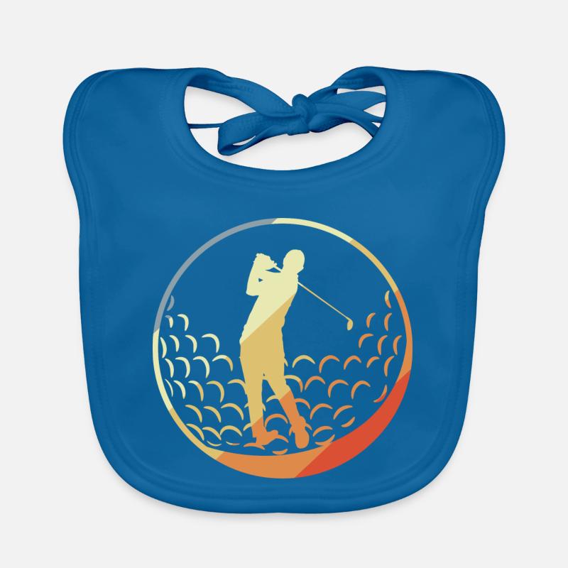 Golfspieler Baby Bio-Lätzchen