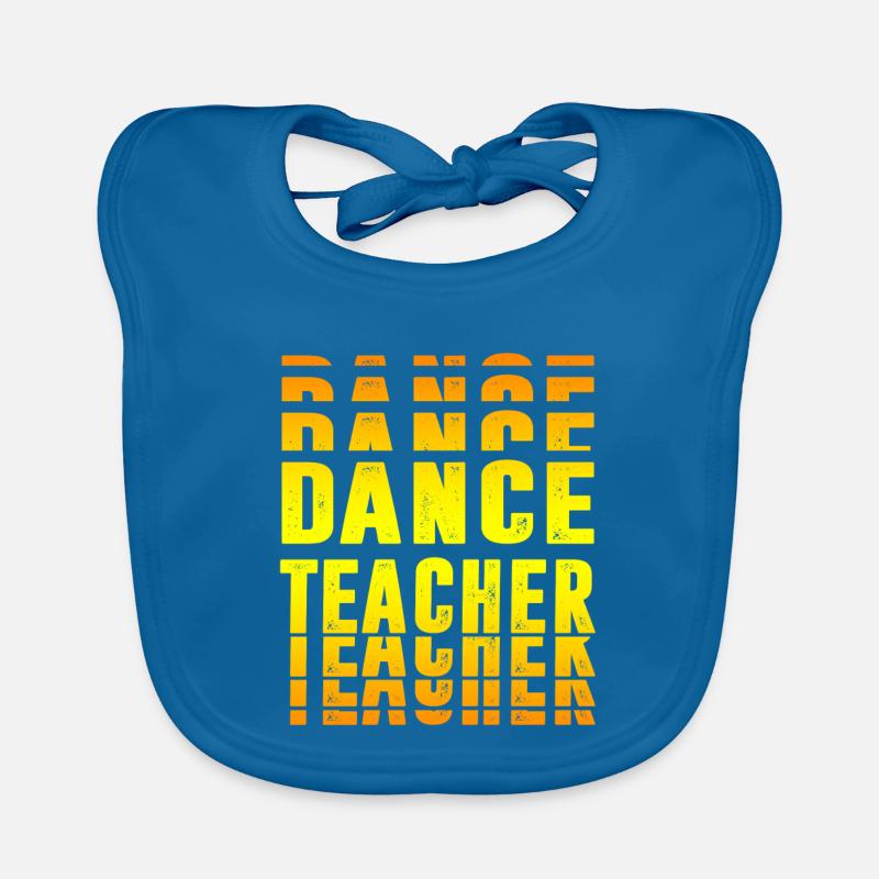 dance teacher design Organic Baby Bibs