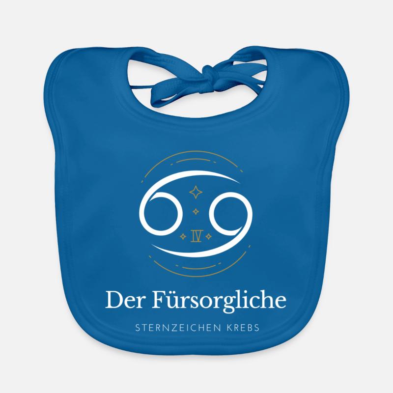 Der Fürsorgliche - Sternzeichen Krebs Baby Bio-Lätzchen