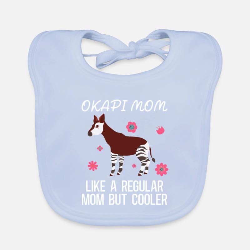 Okapi wilderness adventure Organic Baby Bibs