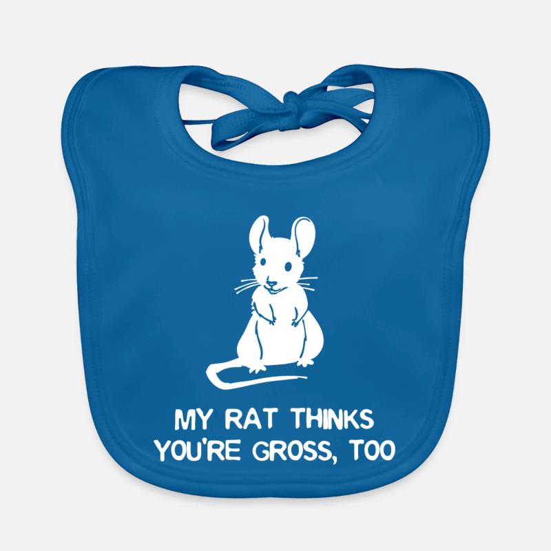 Déclaration de souris Animaux de compagnie Animaux de compagnie Animaux Bavoir bio Bébé
