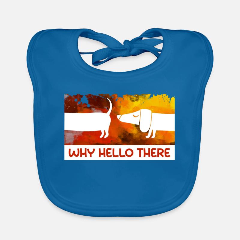 Animals Statement Pets Cuddly Toy Dog Organic Baby Bibs