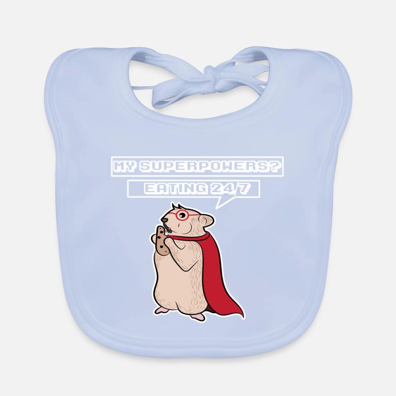Maus Statement Haustiere Heimtier Statement Baby Bio-Lätzchen