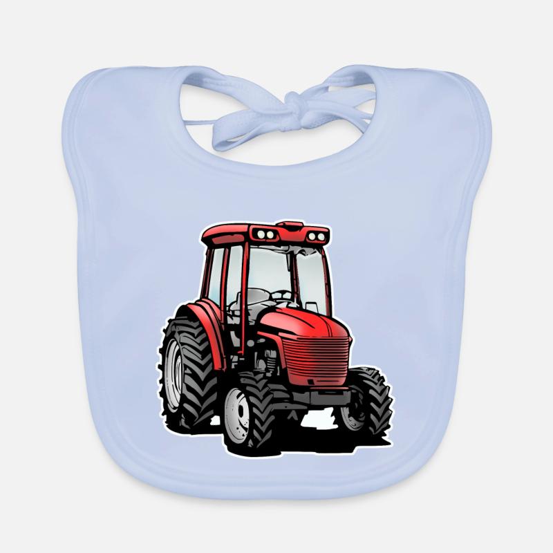 Traktor / tractor Organic Baby Bibs