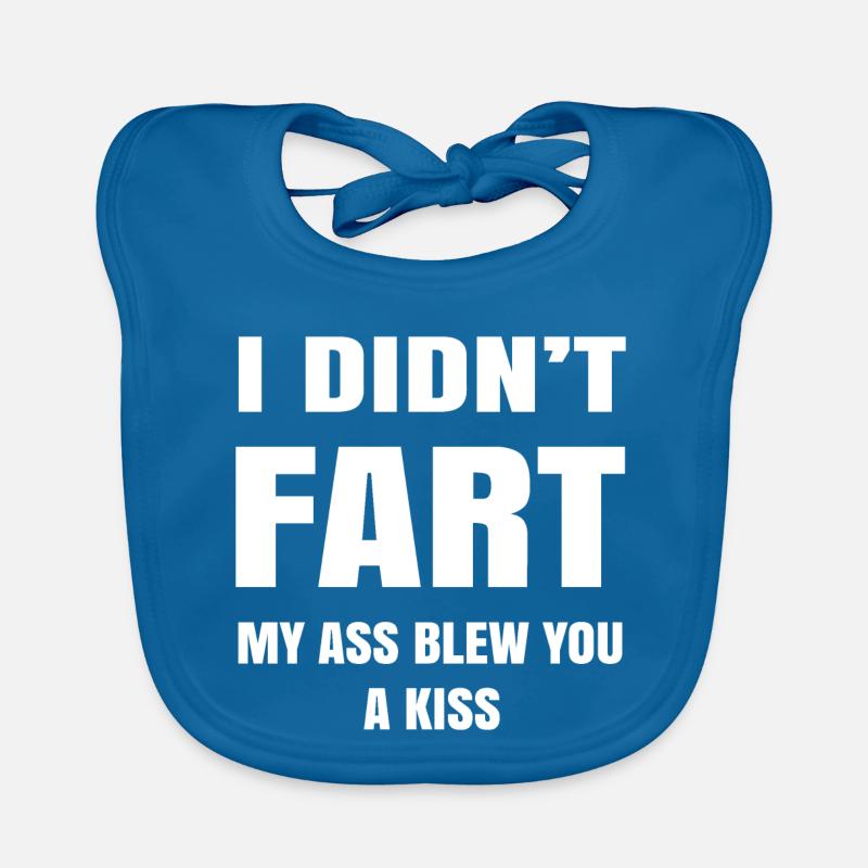 Bold Humor Insult Graphic Tee Organic Baby Bibs
