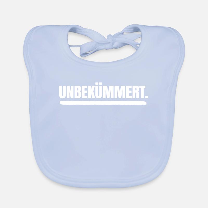 I don't care statement indifferent attitude chill Organic Baby Bibs
