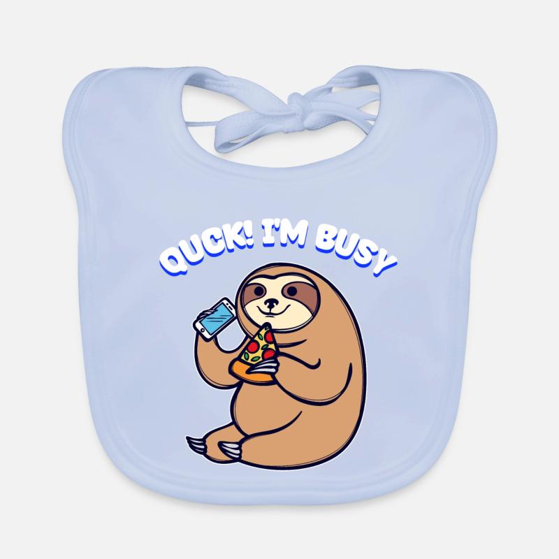 I don't care about relax indifferent statement attitude Organic Baby Bibs