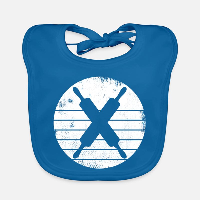Rolling pin Organic Baby Bibs