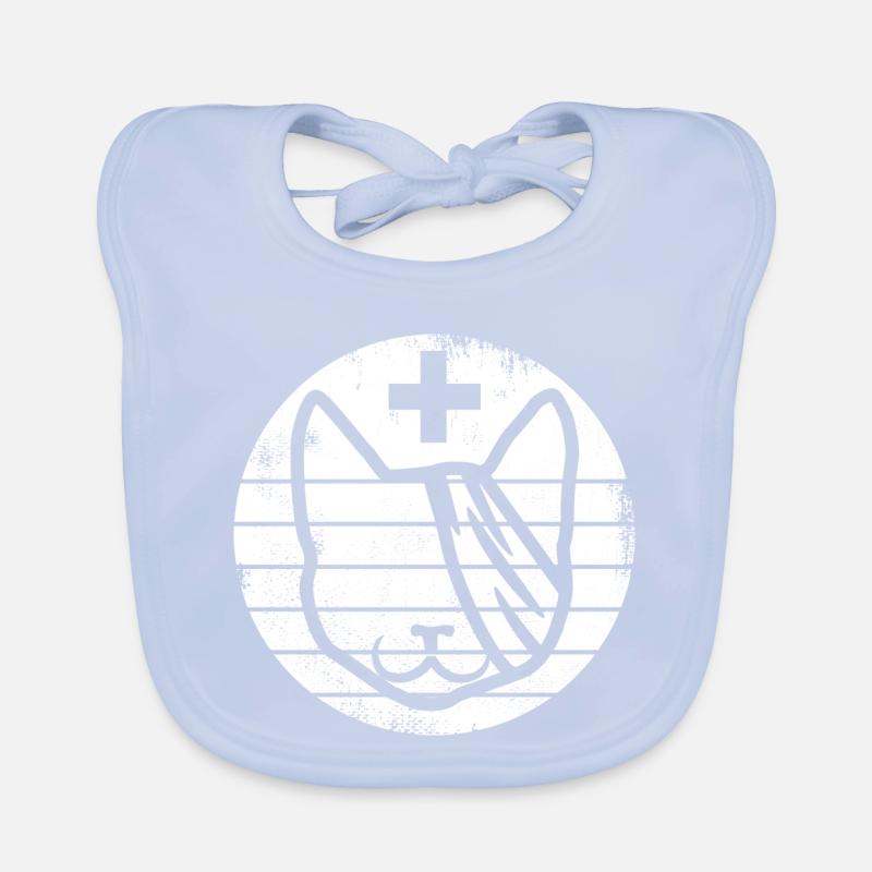 First aid for cats Organic Baby Bibs