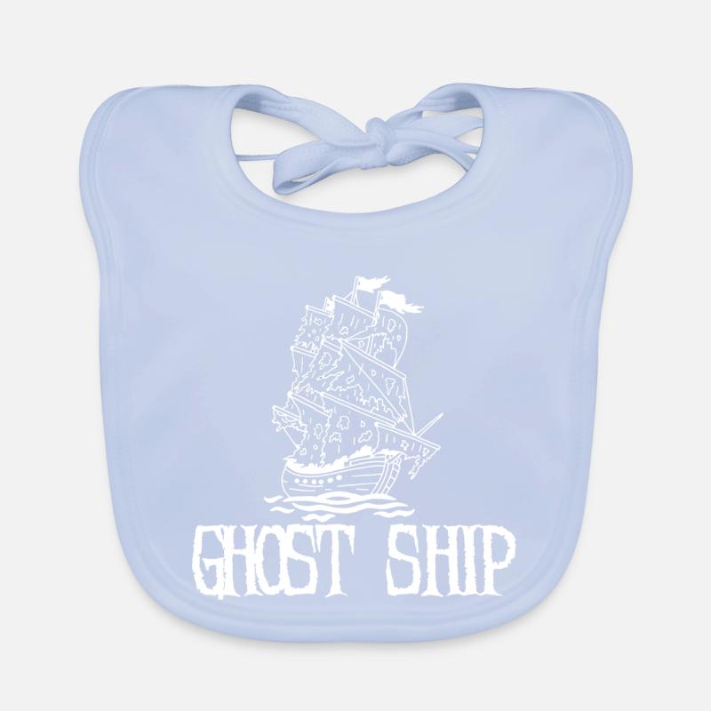 Geisterschiff Baby Bio-Lätzchen