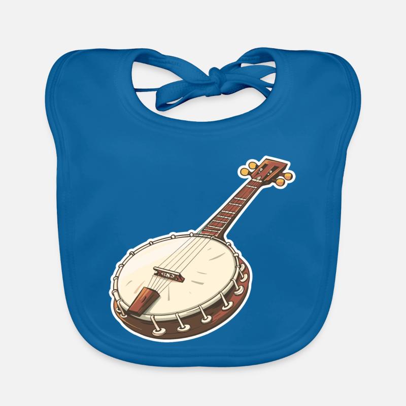 Graphiques Banjo Bavoir bio Bébé