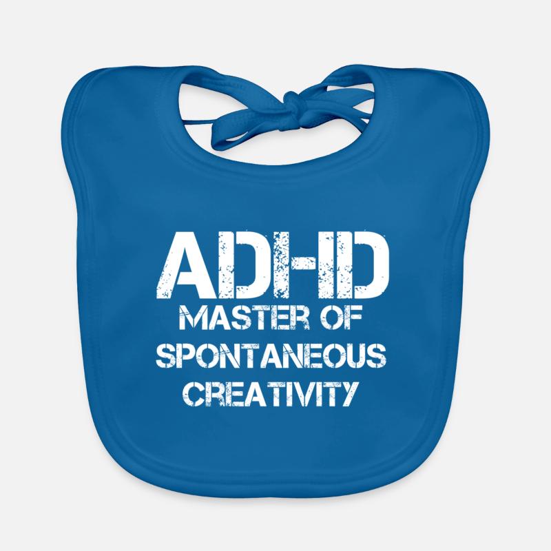 ADHD Organic Baby Bibs
