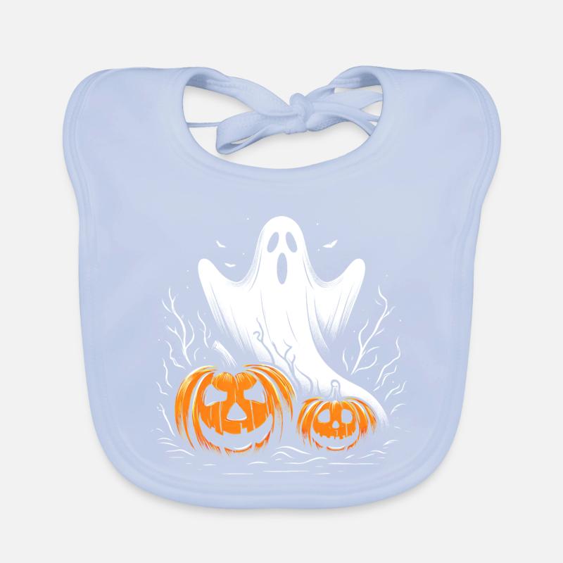 Halloween-Geist Baby Bio-Lätzchen