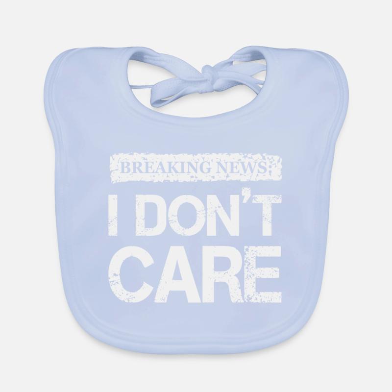Bold Protest Statement T-Shirt Design Organic Baby Bibs