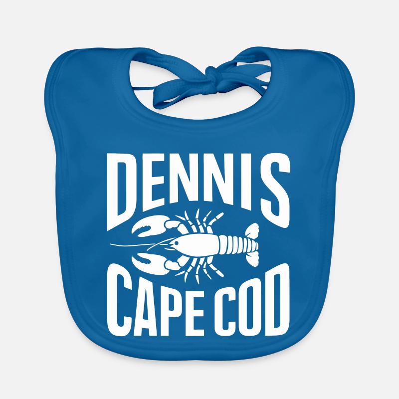 Dennis Cape Cod Homard - Bavoir bio Bébé - bleu paon