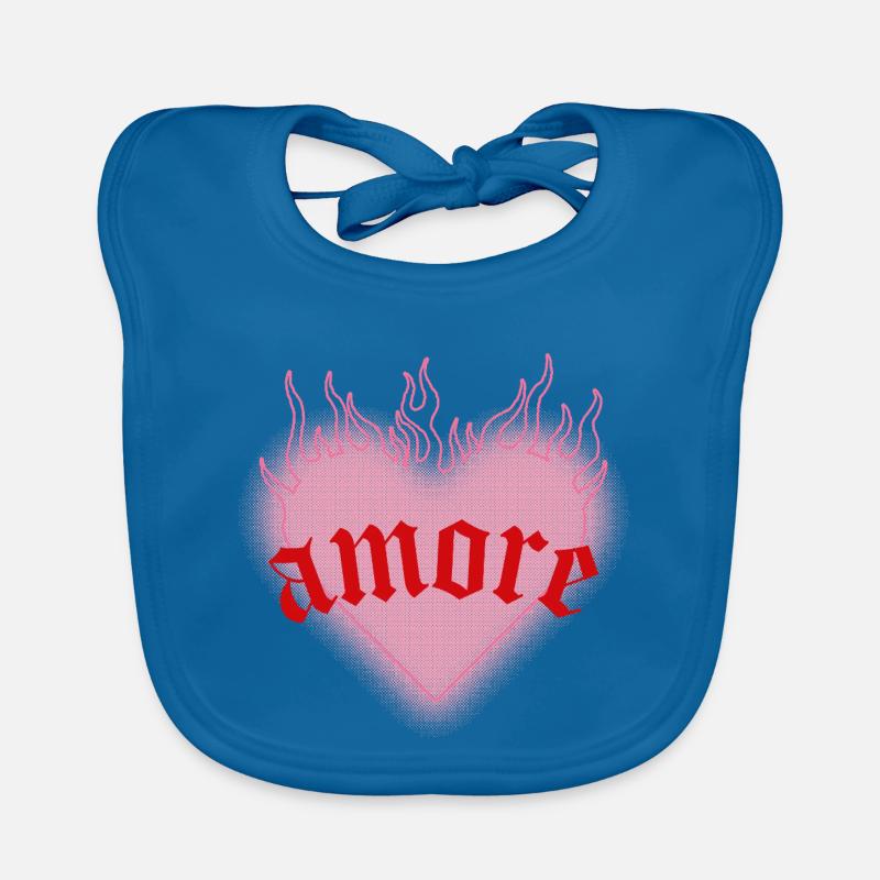 L’amour brûlant Bavoir bio Bébé