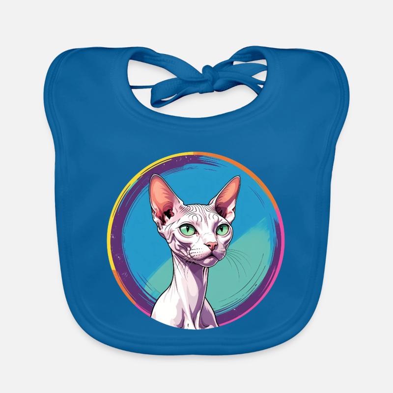 Sphynx Cat Baby Bio-Lätzchen