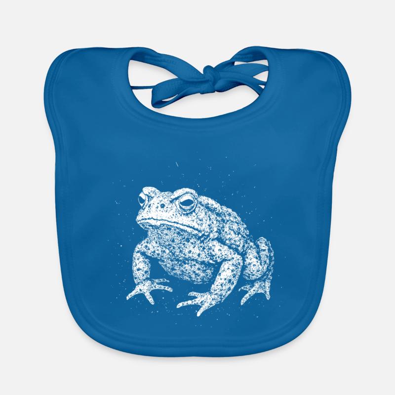 Crapaud Bavoir bio Bébé