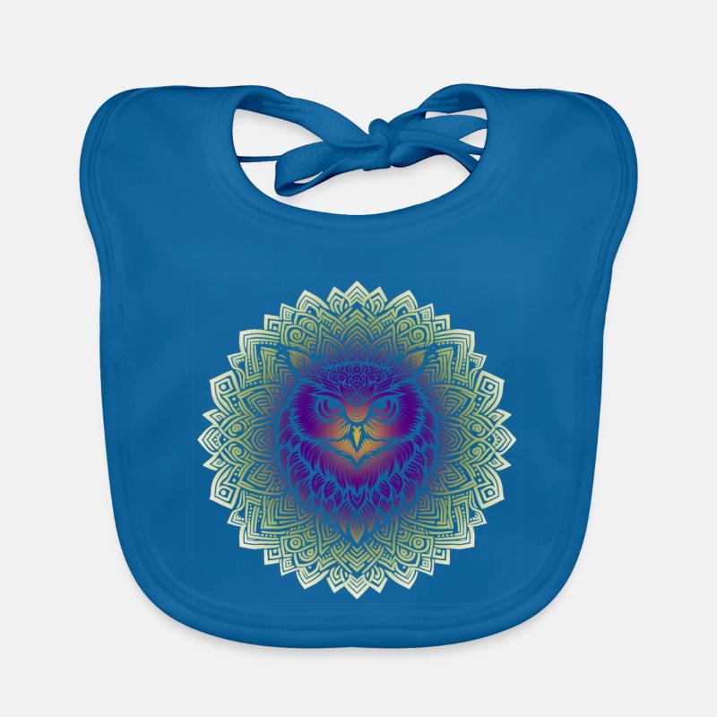 Mandala de la sagesse ancienne Bavoir bio Bébé