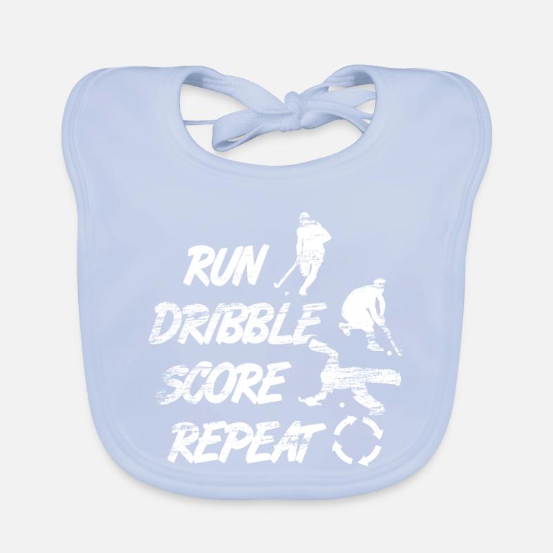 Courir, dribbler, marquer, répéter Bavoir bio Bébé