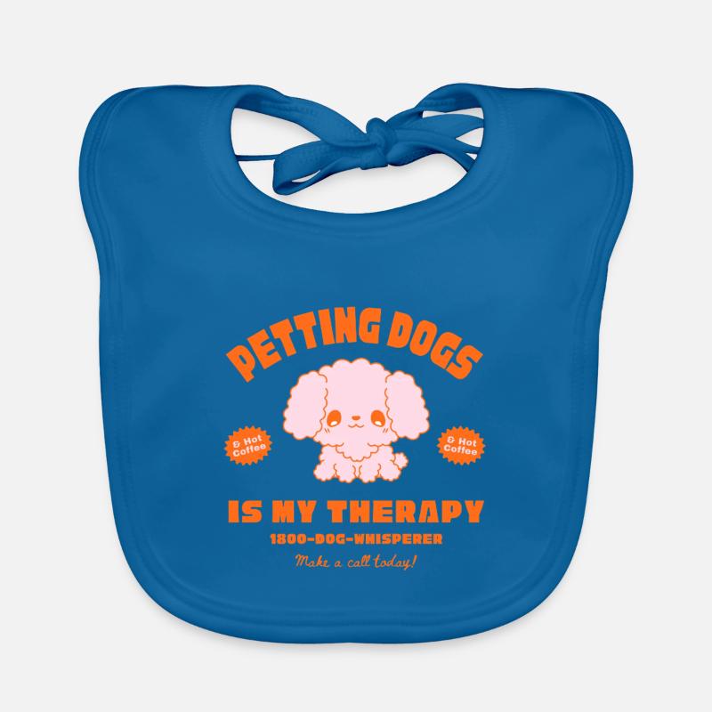 Hundetherapie mit Kaffee-Charme Baby Bio-Lätzchen
