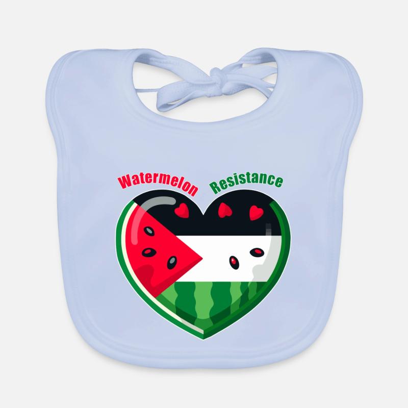 Résistance à la pastèque Bavoir bio Bébé