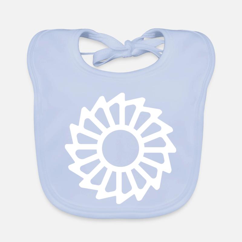 logo-licht Baby Bio-Lätzchen