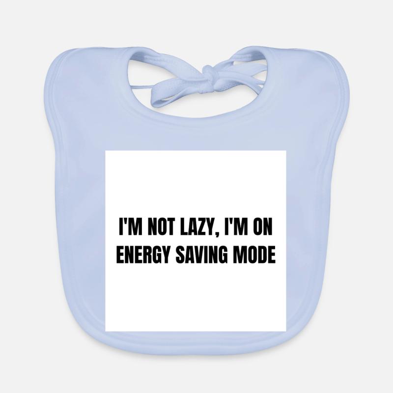 Energy-Saving Mode – Lazy Mode Activated Organic Baby Bibs