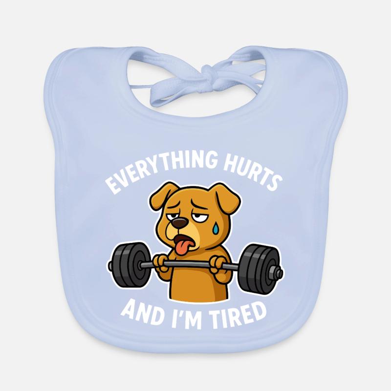 Poids de levage pour chien épuisé Bavoir bio Bébé