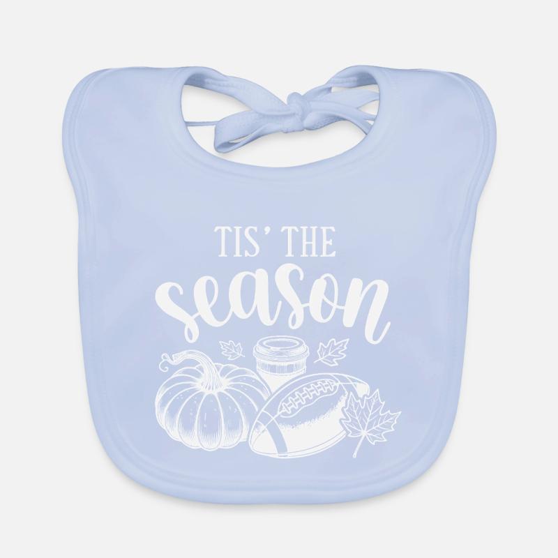 Conception d’atmosphère automnale d’Halloween Bavoir bio Bébé