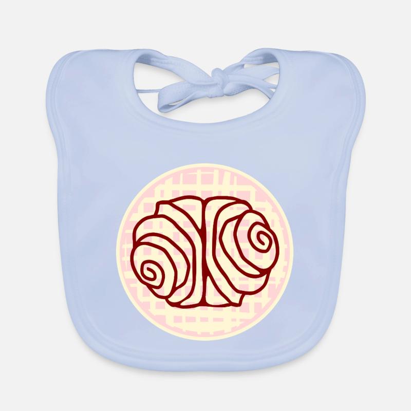 FRANZBRÖTCHEN GEBÄCK HAMBURGER STUDENTIN Baby Bio-Lätzchen