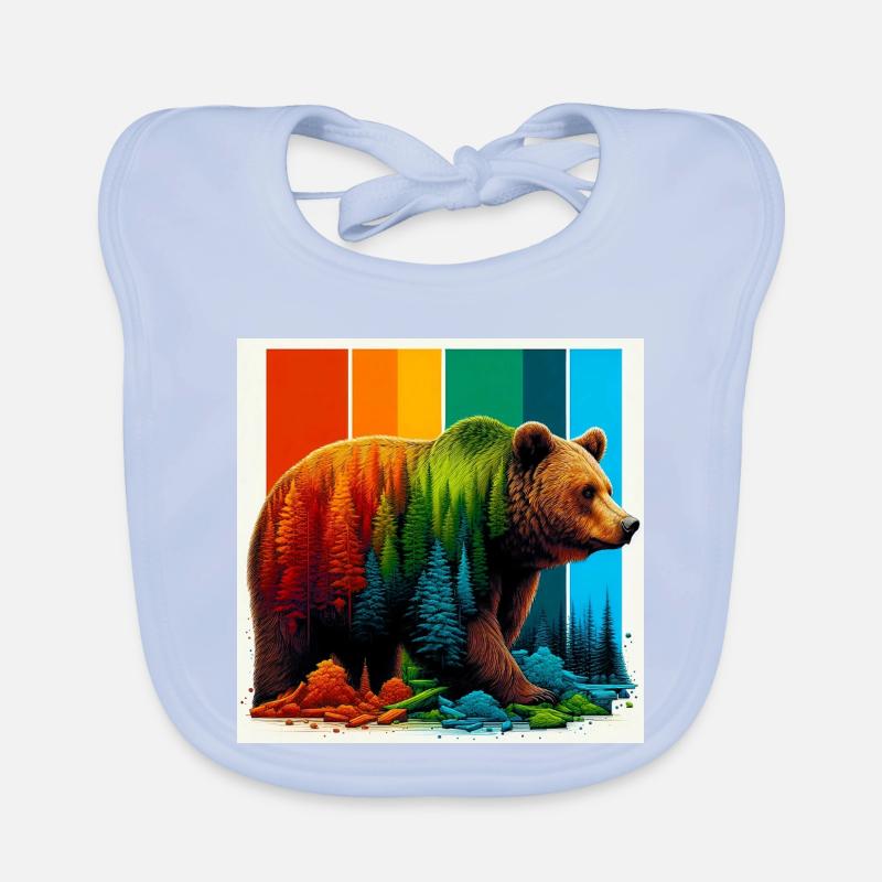 ours Bavoir bio Bébé