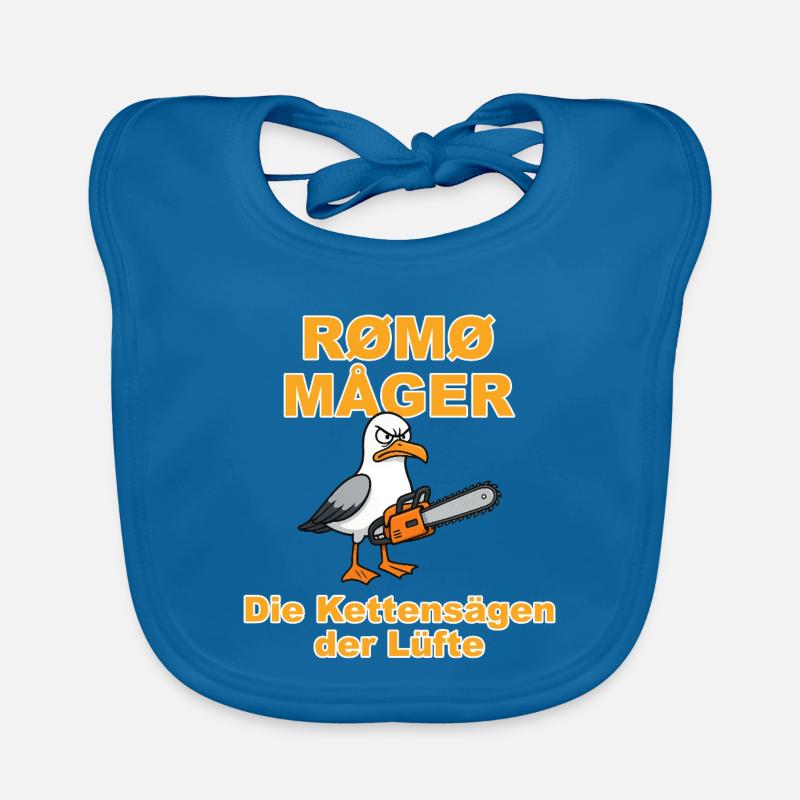 Rømø Måger, the Danish variant Organic Baby Bibs