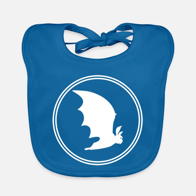 Bat Gothic: Night, Vampire & Freedom Organic Baby Bibs