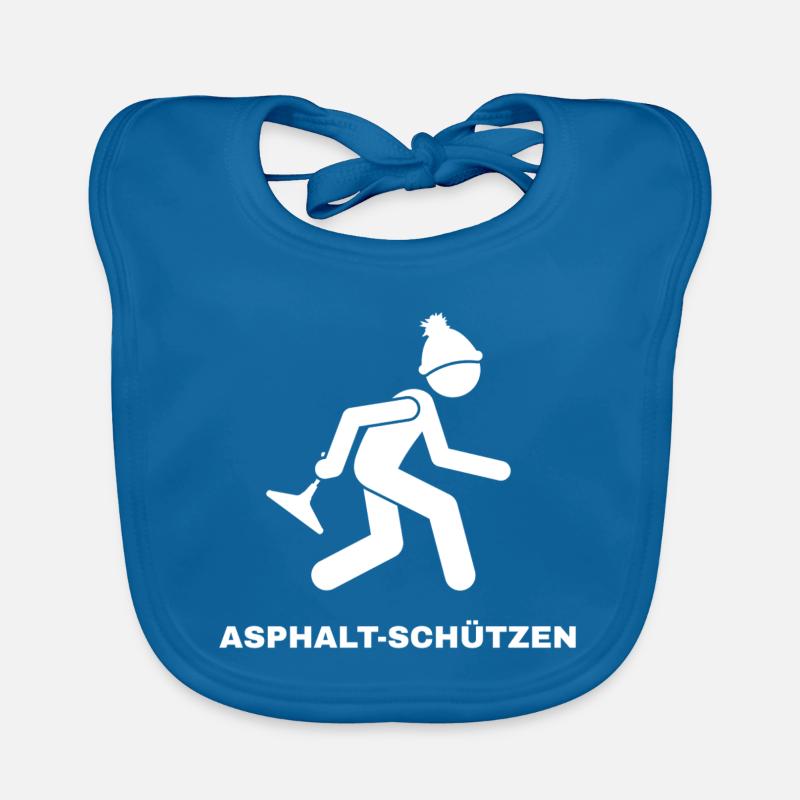 ASPHALT SHOOTERS Organic Baby Bibs