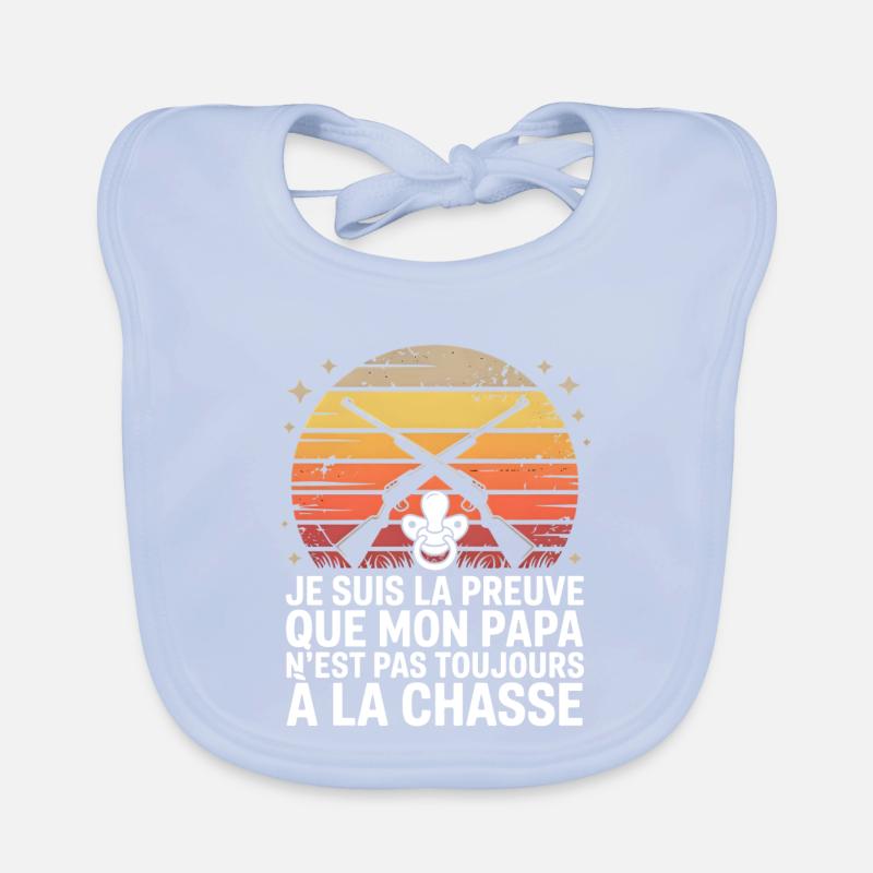 Proof Dad Hunt Organic Baby Bibs