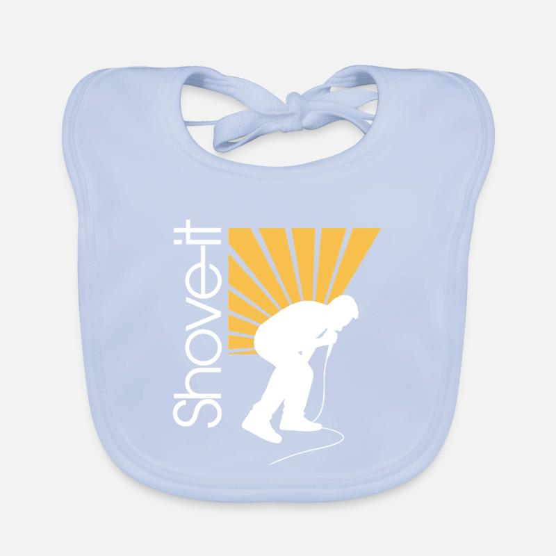 SCHIEB ES, SCHIEB ES!! -AFFE Baby Bio-Lätzchen