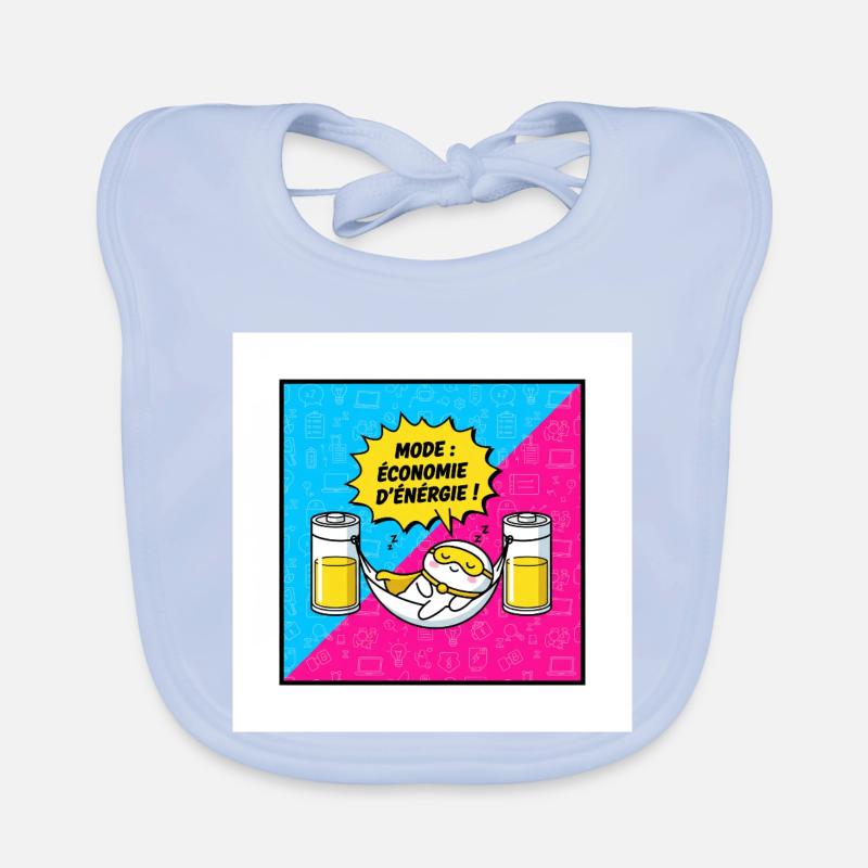 Hammock Power Saving Mode Organic Baby Bibs