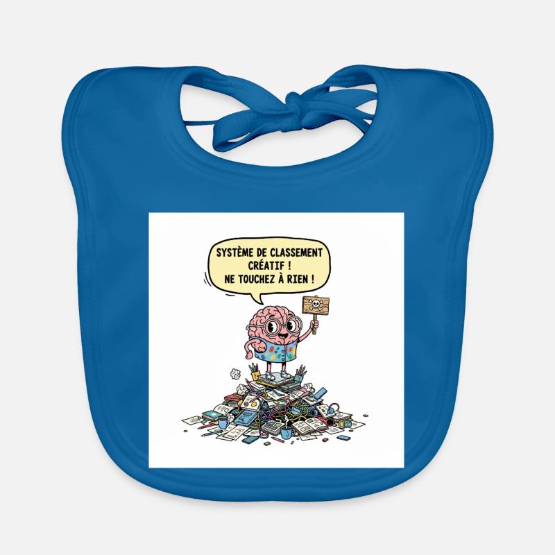 Creative Chaos Brain Organic Baby Bibs