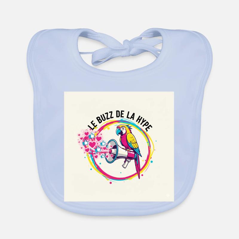 Perroquet Buzz  Bavoir bio Bébé