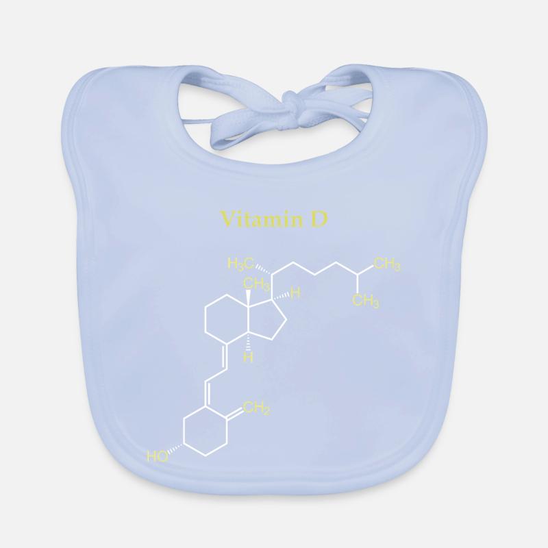 Structure Vitamine D Bavoir bio Bébé