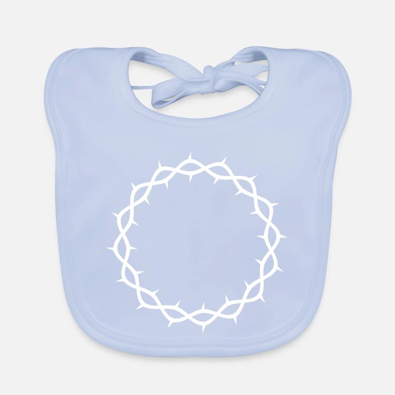 Dornenkrone Baby Bio-Lätzchen