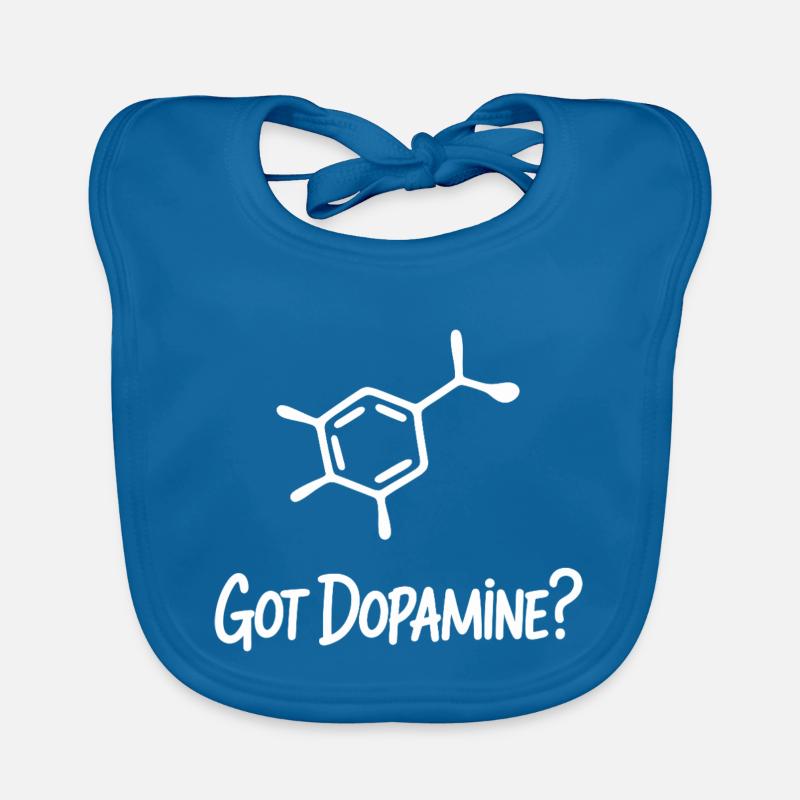 Dopamine Molecule Tee Bavoir bio Bébé