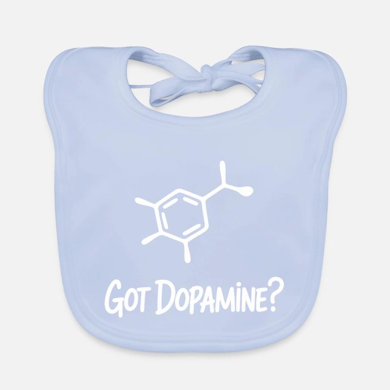 Dopamine Molecule Tee Bavoir bio Bébé