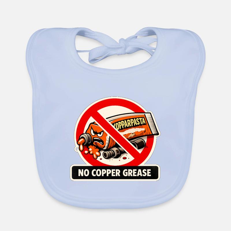 No copper paste Organic Baby Bibs