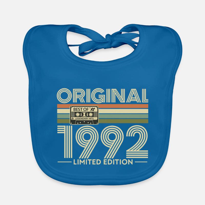 Original 1992 Édition Limitée Rétro Bavoir bio Bébé