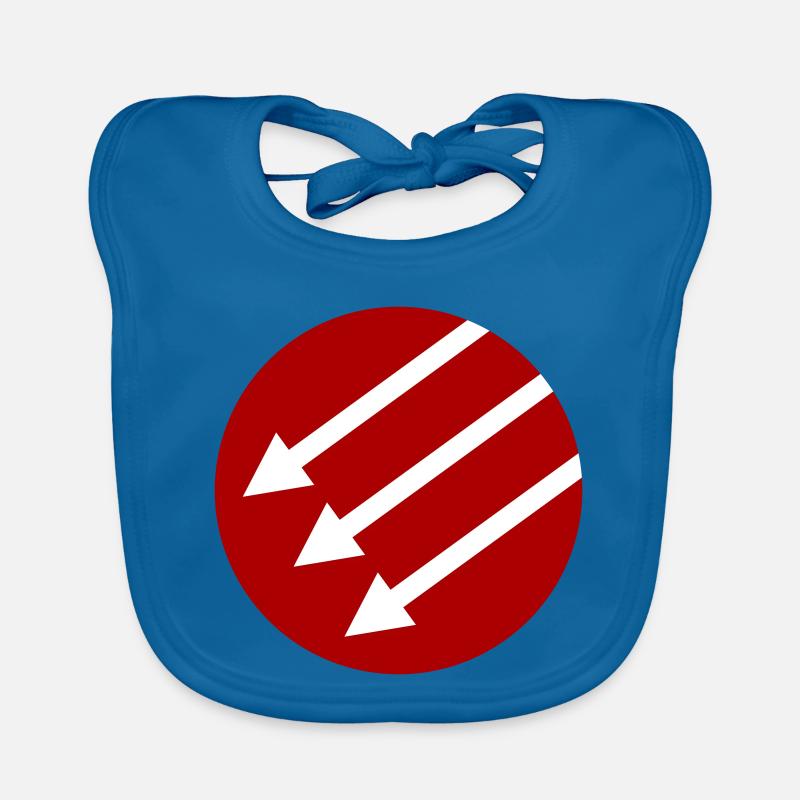 Iron Front / Eiserne Front / Järnfronten Baby Bio-Lätzchen