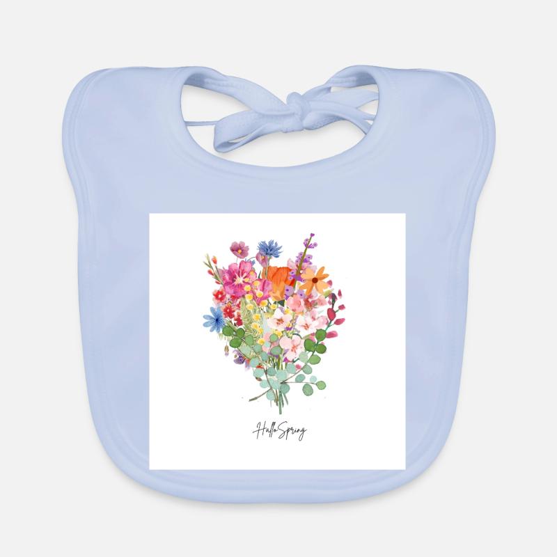 Hello Spring Baby Bio-Lätzchen