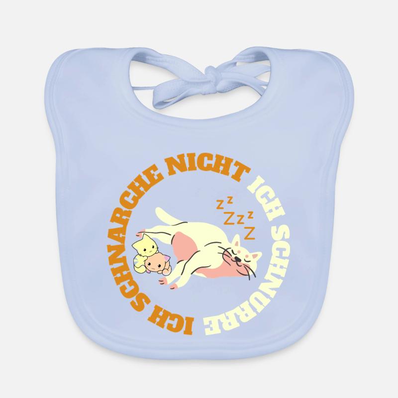 Cat Organic Baby Bibs
