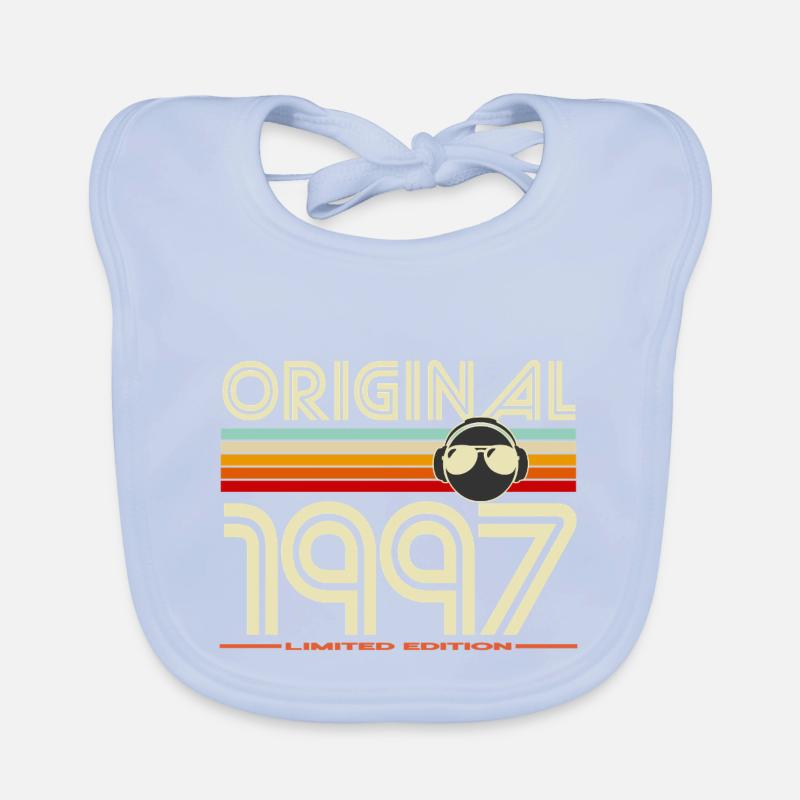 Original 1997: rétro écouteurs Bavoir bio Bébé